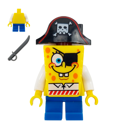 Фігурка RMC SpongeBob Pirat Cartoons SpongeBob SquarePants bob052 1 Новий - Retromagaz