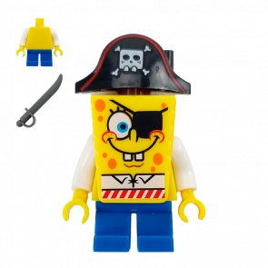 Фігурка RMC SpongeBob Pirat Cartoons SpongeBob SquarePants bob052 1 Новий