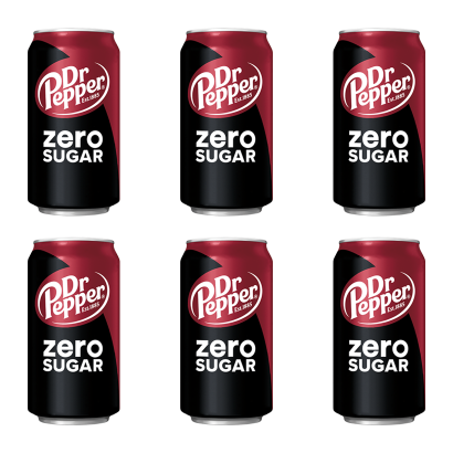 Набір Напій Dr Pepper Zero Diet 330ml 6шт - Retromagaz