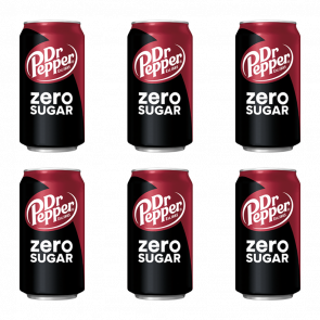 Набір Напій Dr Pepper Zero Diet 330ml 6шт