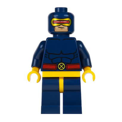 Фігурка Lego Marvel Cyclops Dark Blue Outfit Super Heroes sh0117 Б/У - Retromagaz