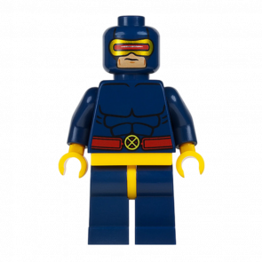 Фігурка Lego Marvel Cyclops Dark Blue Outfit Super Heroes sh0117 Б/У - Retromagaz