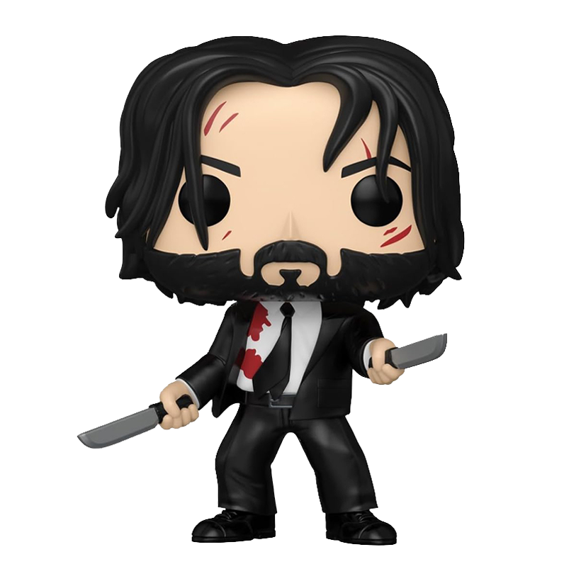Фигурка FUNKO POP! John Wick Джон Уик с Двумя Ножами 98mm 83572 - Retromagaz