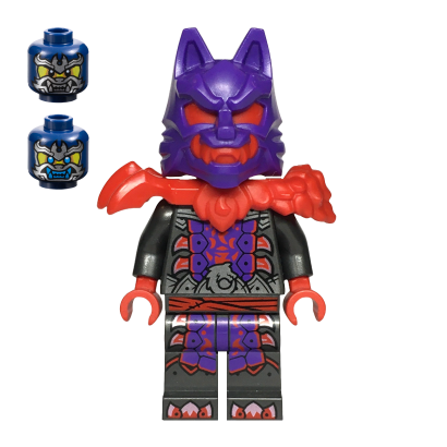Фігурка Lego Wolf Clan Mask General Ninjago njo0916 71820 Новий Фігурка Lego Wolf Clan Mask General Ninjago njo0916 71820 Новий - Retromagaz