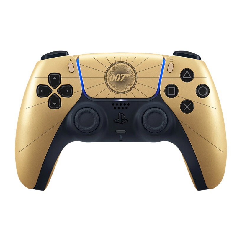 Геймпад Бездротовий Sony PlayStation 5 Dualsense 007 First Light Limited Edition Gold Новий - Retromagaz