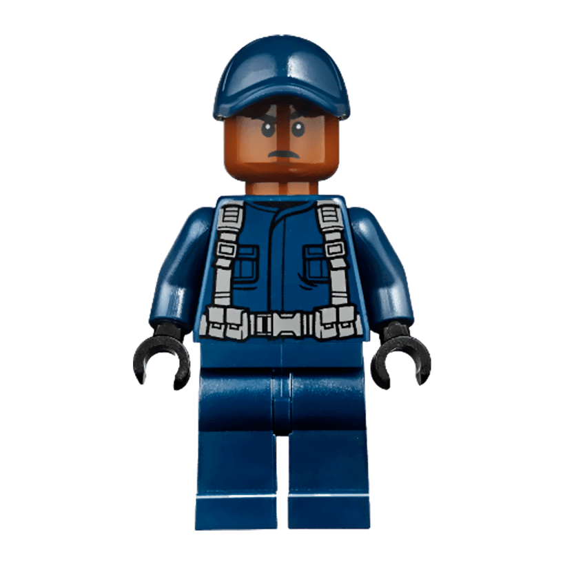 Фігурка Lego Jurassic World Guard Ball Cap Films jw039 Б/У - Retromagaz