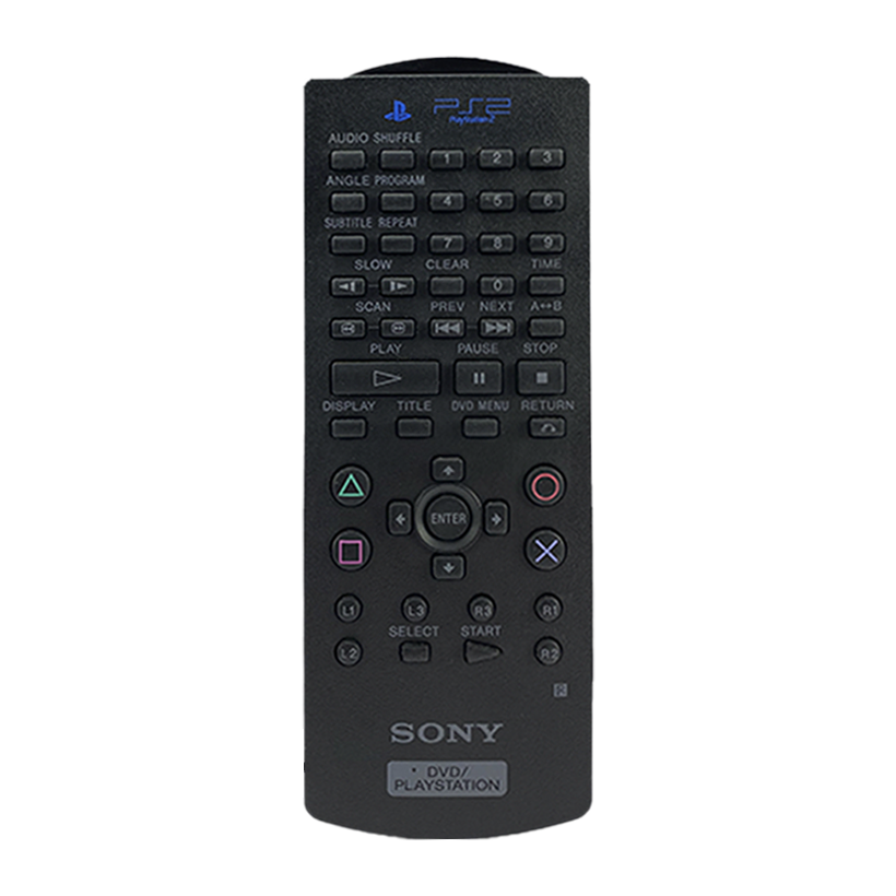 Пульт Беспроводной Sony PlayStation 2 SCPH-10150 10420 Remote Control Black Б/У - Retromagaz
