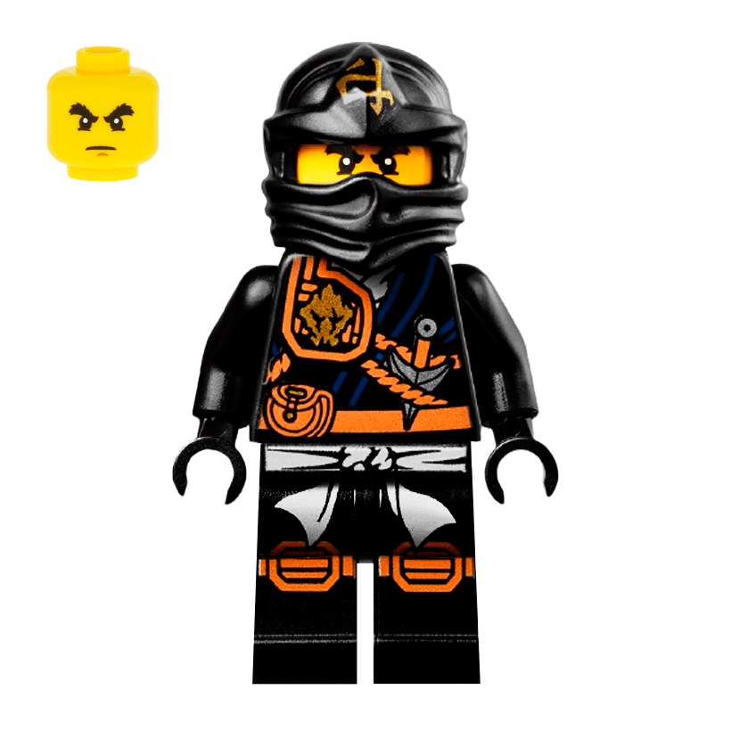 Фігурка Lego Ninja Cole Jungle Robe Ninjago njo0124 Б/У - Retromagaz