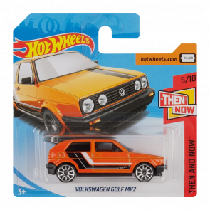 Машинка Базова Hot Wheels Volkswagen Golf MK2 Then and Now 1:64 FJX92 Orange