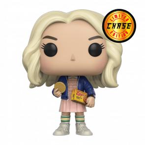Фігурка FUNKO POP! Stranger Things Одинадцять з Вафлями Eggos 95mm 13318-PX-1T3 Chase - Retromagaz