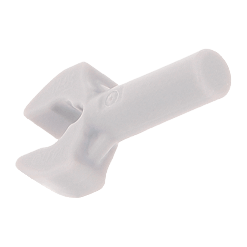 Стержень 50шт Lego Соединитель Mechanical Claw 1L 48729b 41005 4542590 6278156 Light Bluish Grey Б/У - Retromagaz