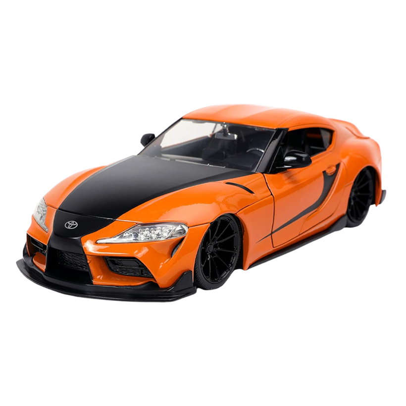Машинка Jada 2020 Toyota Supra GR F9 Saga Fast & Furious 1:24 Orange - Retromagaz