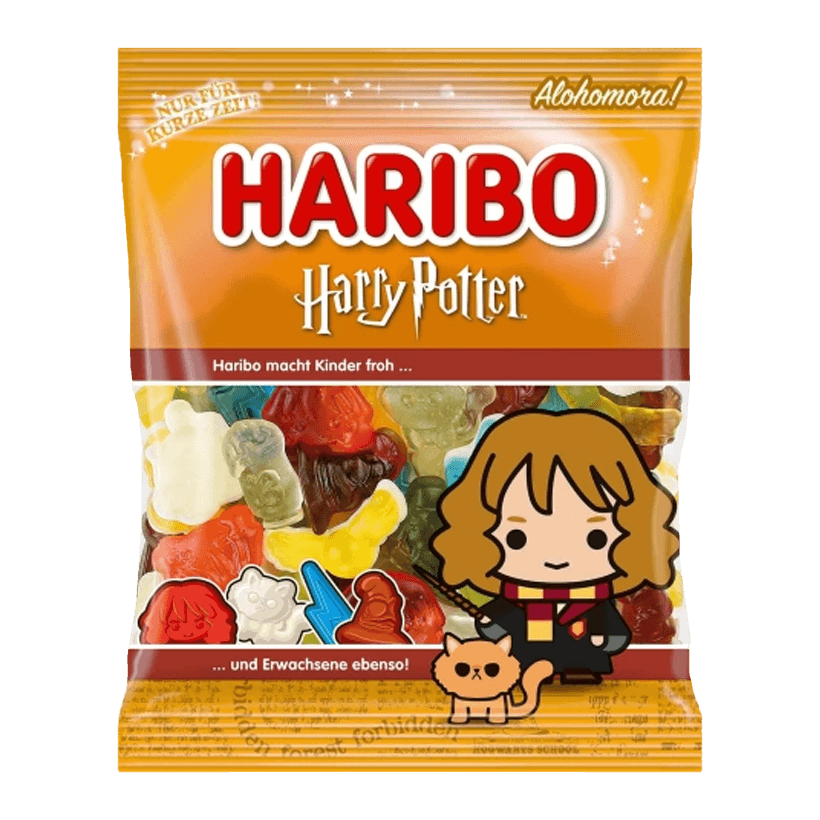 Конфеты Жевательные Haribo Hermione Granger Harry Potter 160g - Retromagaz