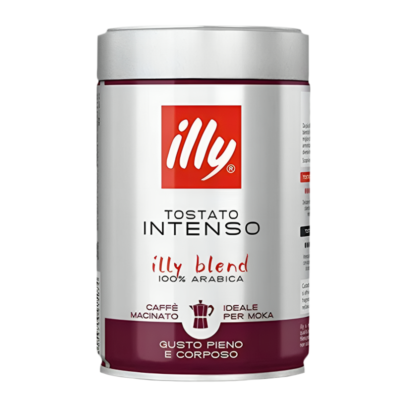 Кофе Молотый Illy Moka Intenso 250g - Retromagaz