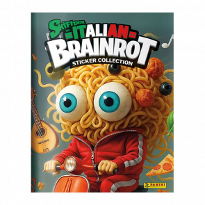 Альбом Brainrot + Пакетик с Наклейками Panini - Retromagaz
