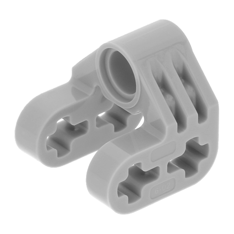 Technic 10шт Lego Соединитель Перпендикулярный 2L 92907 42193 4630114 6279023 Light Bluish Grey Б/У - Retromagaz