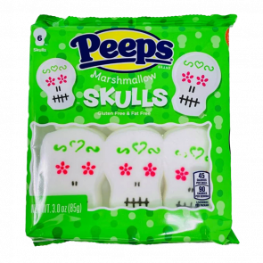 Цукерки Peeps Marshmallow Skulls 85g 6шт Новий - Retromagaz