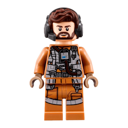 Фігурка Lego Nodin Chavdri Speeder Pilot Star Wars Рух Опору sw0883 Б/У - Retromagaz
