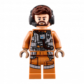 Фігурка Lego Nodin Chavdri Speeder Pilot Star Wars Рух Опору sw0883 Б/У