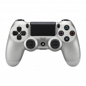 Геймпад Бездротовий Sony PlayStation 4 DualShock 4 Version 2 Silver Б/У Нормальний