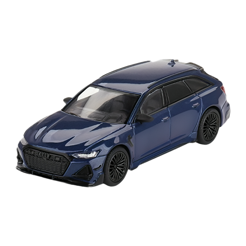 Машинка Premium MINI GT Audi ABT RS6-R 1:64 Blue - Retromagaz