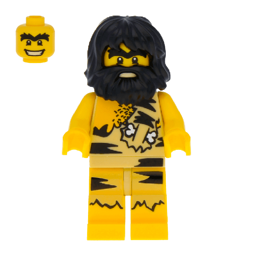 Фігурка Lego Series 1 Caveman Collectible Minifigures col01-3 col003 Б/У - Retromagaz