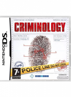 Гра Nintendo DS Criminology Англійська Версія Б/У - Retromagaz