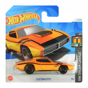 Машинка Базовая Hot Wheels Custom Otto Dream Garage 1:64 HTB49 Orange