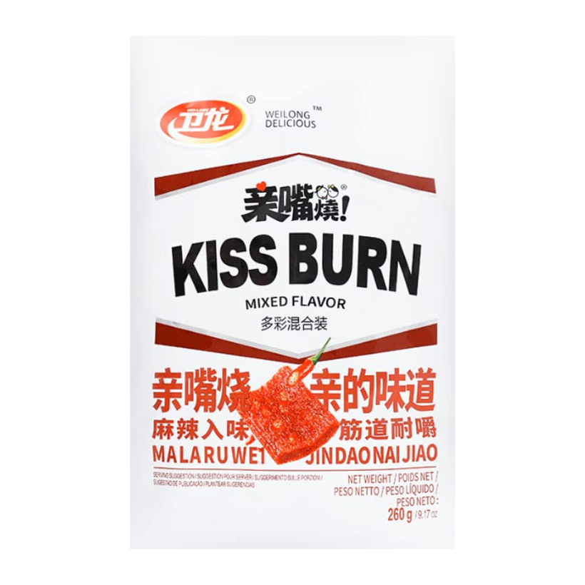 Снеки Weilong Латяо Latiao Kiss Burn Mixed 260g - Retromagaz