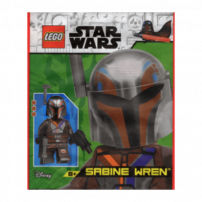 Конструктор Lego Фігурка Sabine Wren Paper Bag Star Wars 472407 sw1302 Новый