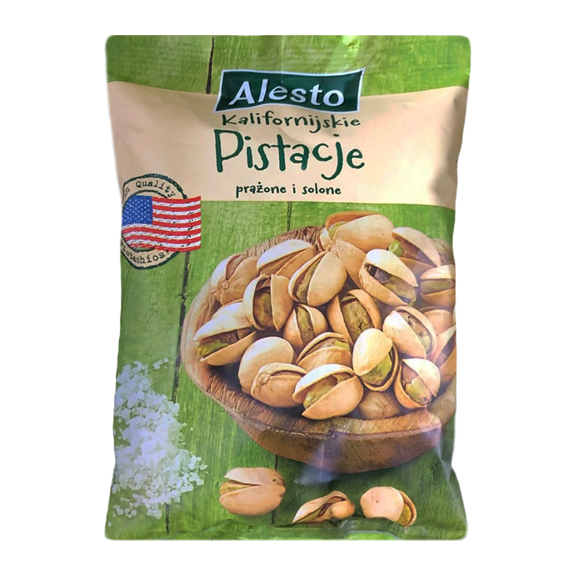 Фісташки Alesto Солені Піджарені 250g - Retromagaz