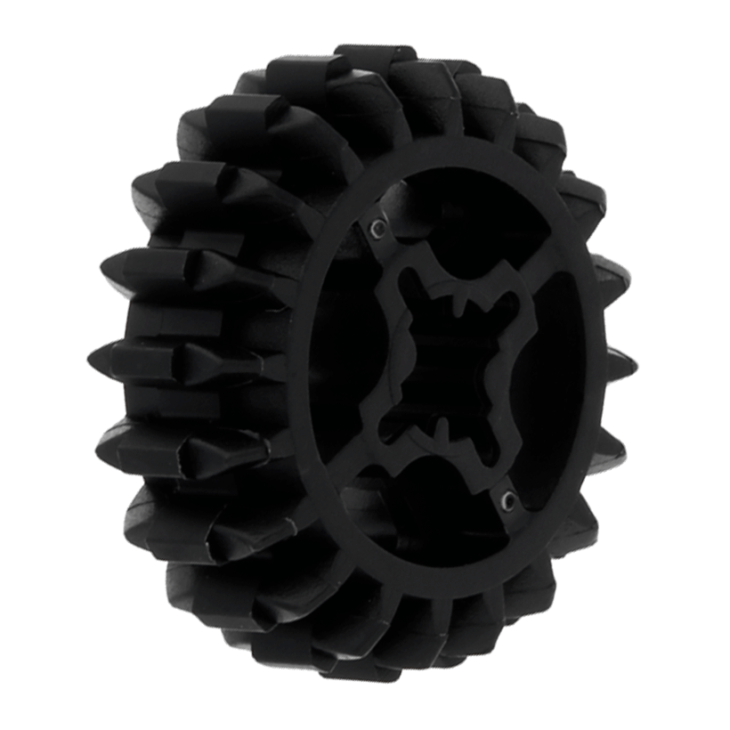 Technic 2шт Lego Шестірня 20 Tooth Double Bevel 32269 18575 4177430 6093977 6346535 Black Б/У - Retromagaz