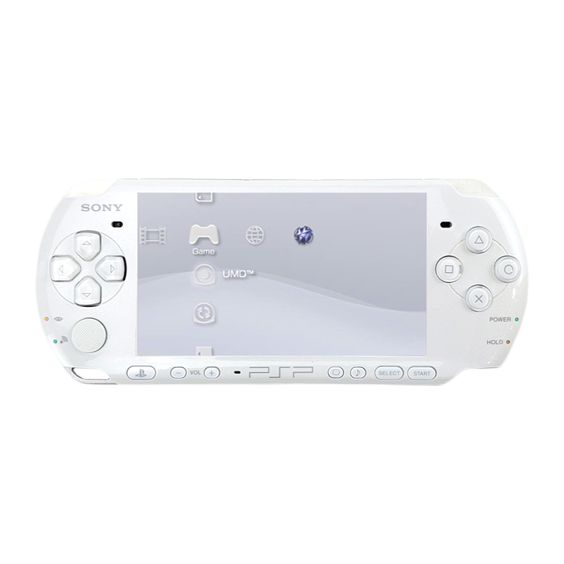 Консоль Sony PlayStation Portable Slim PSP-3ххх Модифицированная 32GB White Б/У - Retromagaz