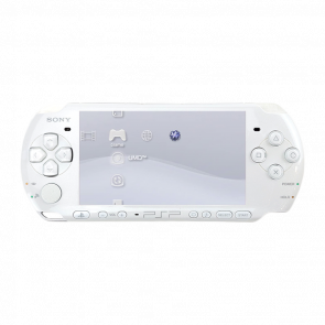 Консоль Sony PlayStation Portable Slim PSP-3ххх Модифицированная 32GB White + 5 Встроенных Игр Б/У - Retromagaz