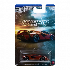 Тематическая Машинка Hot Wheels Lamborghini Sian FKP 37 Hybrid Speed 1:64 JCB77 Red Тематическая Машинка Hot Wheels Lamborghini Sian FKP 37 Hybrid Speed 1:64 JCB77 Red - Retromagaz