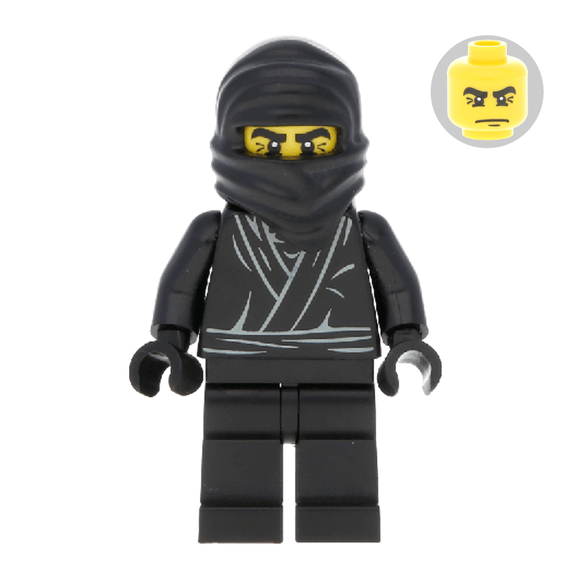 Фігурка Lego Collectible Minifigures Series 1 Ninja col012 1 Б/У Відмінний - Retromagaz
