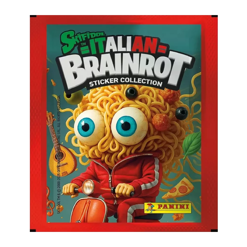 Наклейки Brainrot 5шт Наклеек в Упаковке Panini - Retromagaz