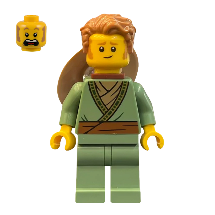 Фігурка Lego Інше Fisherman Sand Green Tunic Ninjago njo0991 71846 Новий - Retromagaz