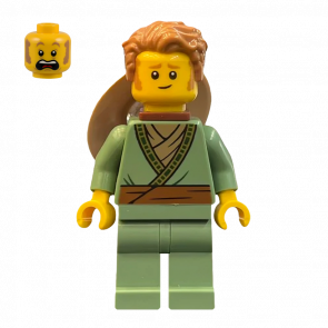 Фігурка Lego Інше Fisherman Sand Green Tunic Ninjago njo0991 71846 Новий - Retromagaz