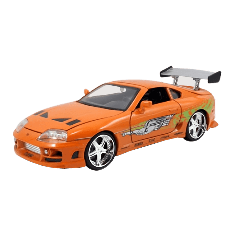 Машинка Jada Toyota Supra Fast & Furious 1:24 Orange - Retromagaz