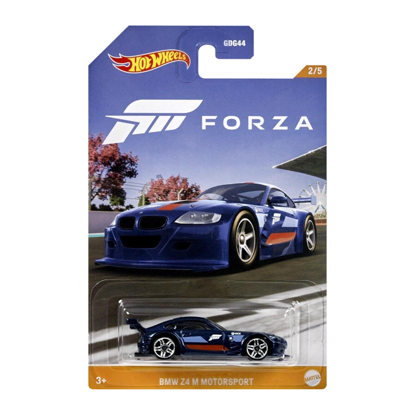 Тематическая Машинка Hot Wheels BMW Z4 M Motorsport Forza 1:64 HLK25 Dark Blue - Retromagaz
