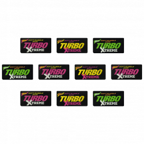 Набір Жувальна Гумка Turbo Extreme 4,5g 10шт - Retromagaz