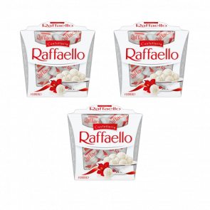 Набір Цукерки 3шт Ferrero Rocher Raffaello 150g
