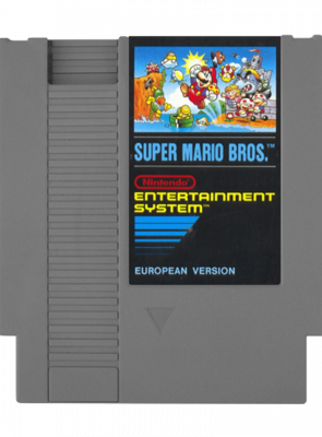 Игра Nintendo NES Super Mario Bros. Europe Английская Версия Только Картридж Б/У