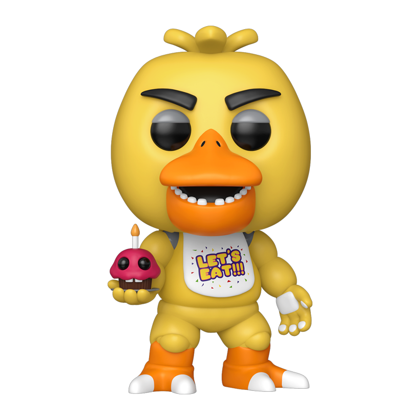Фигурка FUNKO POP! Five Nights at Freddy's Chica with Cupcake Чика с Мистером Кексом 103mm 1063 87114 - Retromagaz