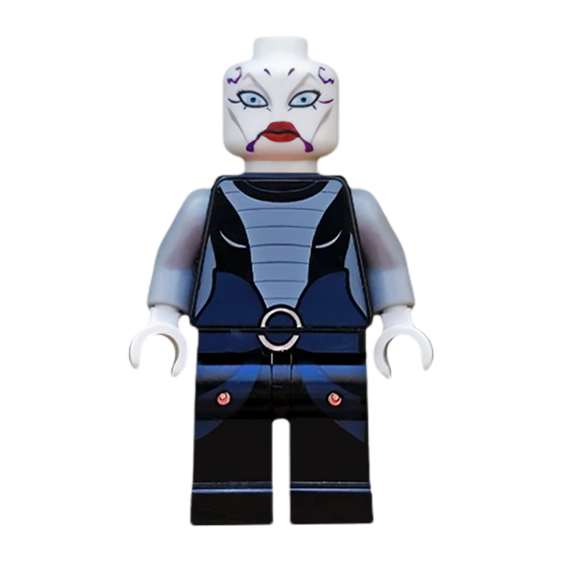 Фігурка Lego Джедай Asajj Ventress Black Torso Star Wars sw0318 Б/У - Retromagaz