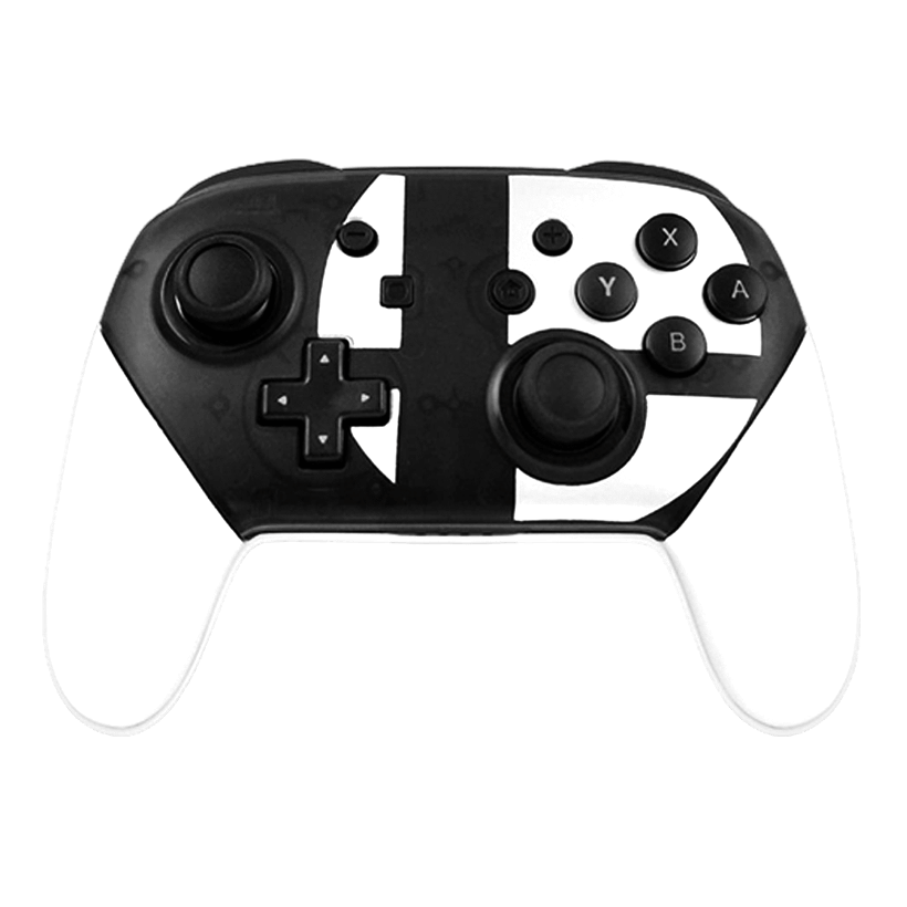Геймпад Бездротовий RMC Switch Pro Controller Super Smash Bros. Ultimate Edition White Black Б/У - Retromagaz