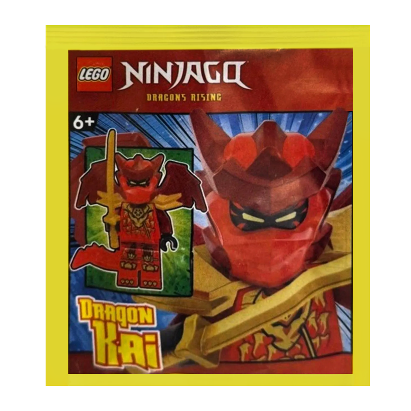 Конструктор Lego Фігурка Dragon Kai Paper Bag Ninjago L0002204 Новий - Retromagaz