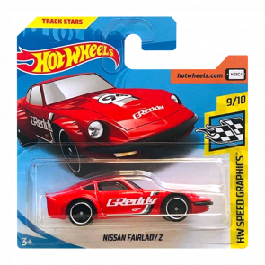 Машинка Базовая Hot Wheels Nissan Fairlady Z Speed Graphics 1:64 FJY42 Red