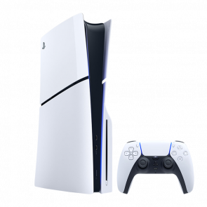 Консоль Sony PlayStation 5 Slim Blu-ray UA (1000040591) 1TB White Новий - Retromagaz